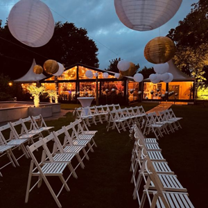 1501 Houten klapstoel wit 1501 Houten klapstoel wit